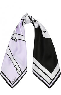 Шелковый платок с принтом Givenchy