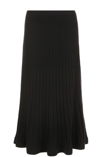 Плиссированная юбка-миди DKNY