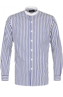 Хлопковая рубашка в полоску Polo Ralph Lauren