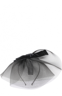 Ободок с вуалью и бантом Armani Collezioni