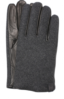 Кожаные перчатки Armani Collezioni