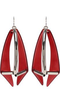 Серьги с металлизированной отделкой Marni