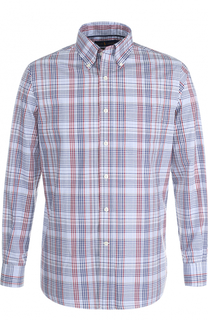 Хлопковая рубашка с воротником button down Polo Ralph Lauren