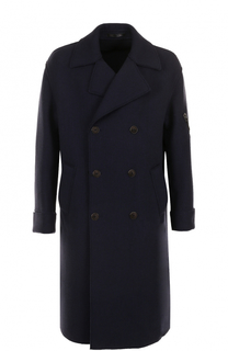 Двубортное кашемировое пальто Giorgio Armani