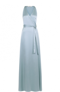 Платье-макси с запахом и поясом Diane Von Furstenberg