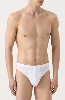 Хлопковые брифы со скрытой резинкой Zimmerli