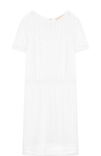 Кружевное приталенное мини-платье MICHAEL Michael Kors