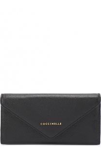Кошелек из зерненой кожи с клапаном Coccinelle