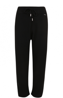 Укороченные шерстные брюки с эластичным поясом Dsquared2