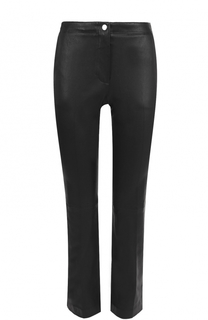 Расклешенные кожаные брюки Helmut Lang