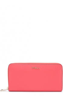Кошелек из сафьяновой кожи на молнии Furla