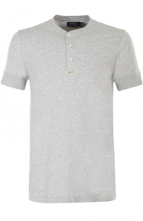 Хлопковая футболка хенли Polo Ralph Lauren