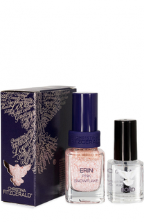 Лак для ногтей Pink Snowflake + Bond-подготовка Christina Fitzgerald