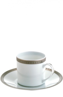 Кофейная чашка с блюдцем Malmaison Christofle
