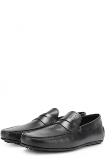 Кожаные мокасины с перемычкой Tod’s Tods