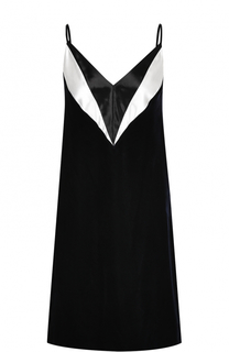 Платье-комбинация на тонких бретельках Lanvin