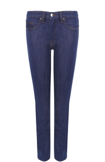 Укороченные однотонные джинсы-скинни Victoria by Victoria Beckham