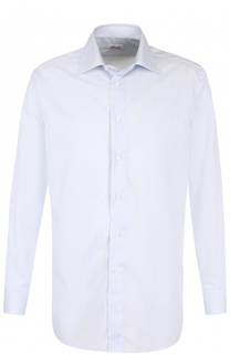 Хлопковая сорочка с воротником кент Brioni