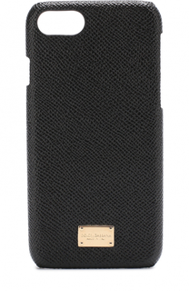 Кожаный чехол для iPhone 7 Dolce &amp; Gabbana