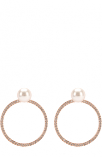 Серьги Hoop Fever Swarovski