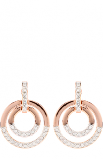 Серьги Circle Swarovski