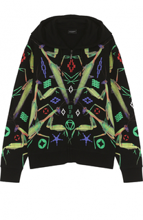 Спортивный кардиган с принтом Marcelo Burlon Kids of Milan