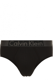 Хлопковые брифы с широкой резинкой Calvin Klein