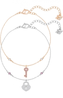 Комплект браслетов Crystal Wishes Key Swarovski