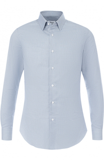 Хлопковая сорочка с воротником кент Brioni