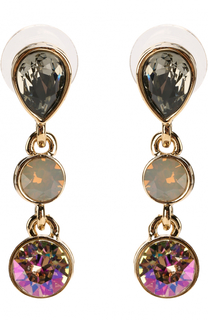 Серьги с кристаллами Swarovski St. John