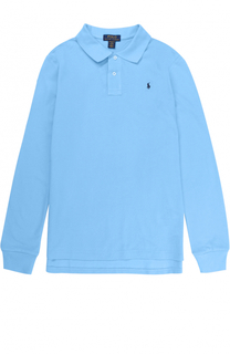 Хлопковое поло с длинными рукавами Polo Ralph Lauren