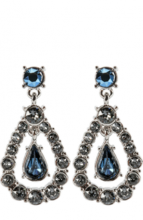 Серьги с кристаллами Swarovski St. John