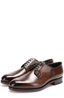 Классические кожаные дерби Santoni
