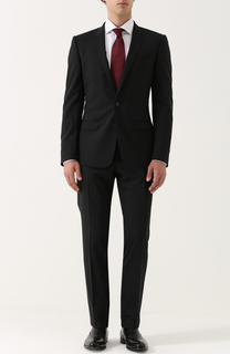 Шерстяной костюм с пиджаком на двух пуговицах Dolce & Gabbana