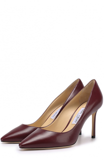 Кожаные туфли Romy на шпильке Jimmy Choo