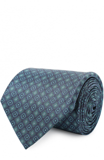 Комплект из шелкового галстука и платка Brioni