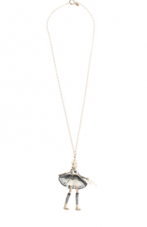 Подвеска с кулоном с отделкой из кристаллов Swarovski Servane Gaxotte