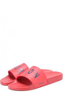 Резиновые шлепанцы Dsquared2