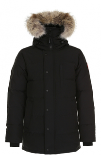 Пуховая парка Carson с меховой отделкой капюшона Canada Goose