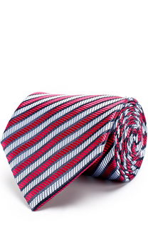 Шелковый галстук в полоску Charvet