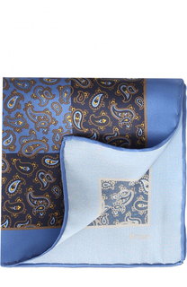 Шелковый платок с принтом Brioni