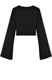 Укороченный свитер с декоративной отделкой T by Alexander Wang