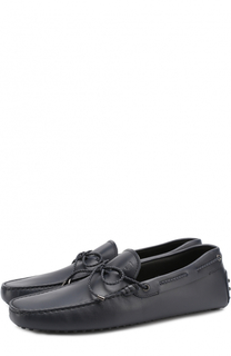Кожаные мокасины со шнурком Tod’s Tods
