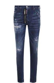 Джинсы с декоративными потертостями Dsquared2