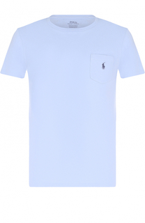 Хлопковая футболка с круглым вырезом Polo Ralph Lauren