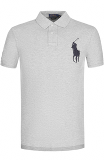 Хлопковое поло с короткими рукавами Polo Ralph Lauren