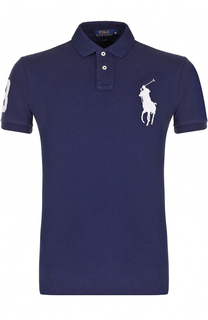 Хлопковое поло с короткими рукавами Polo Ralph Lauren