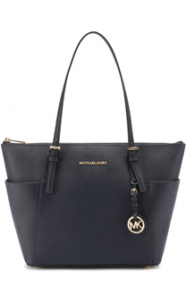 Сумка-тоут Jet Set из сафьяновой кожи MICHAEL Michael Kors