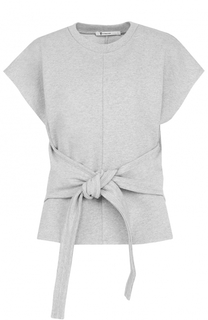 Топ без рукавов с поясом T by Alexander Wang