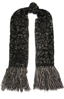 Шерстяной шарф с бахромой M Missoni